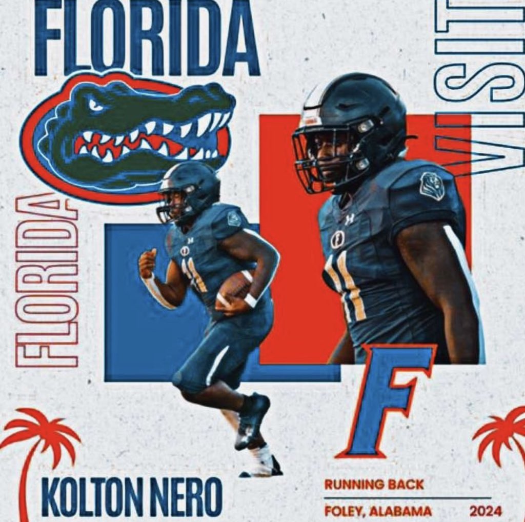 KoltonNero's tweet photo. I will be at the swamp this weekend🐊@SpenceChaos @GatorDave_SEC
@CoachParkerFHS @Coach_BudPruitt
@CoachJohnston2 https://t.co/FIK5Sznm1Y