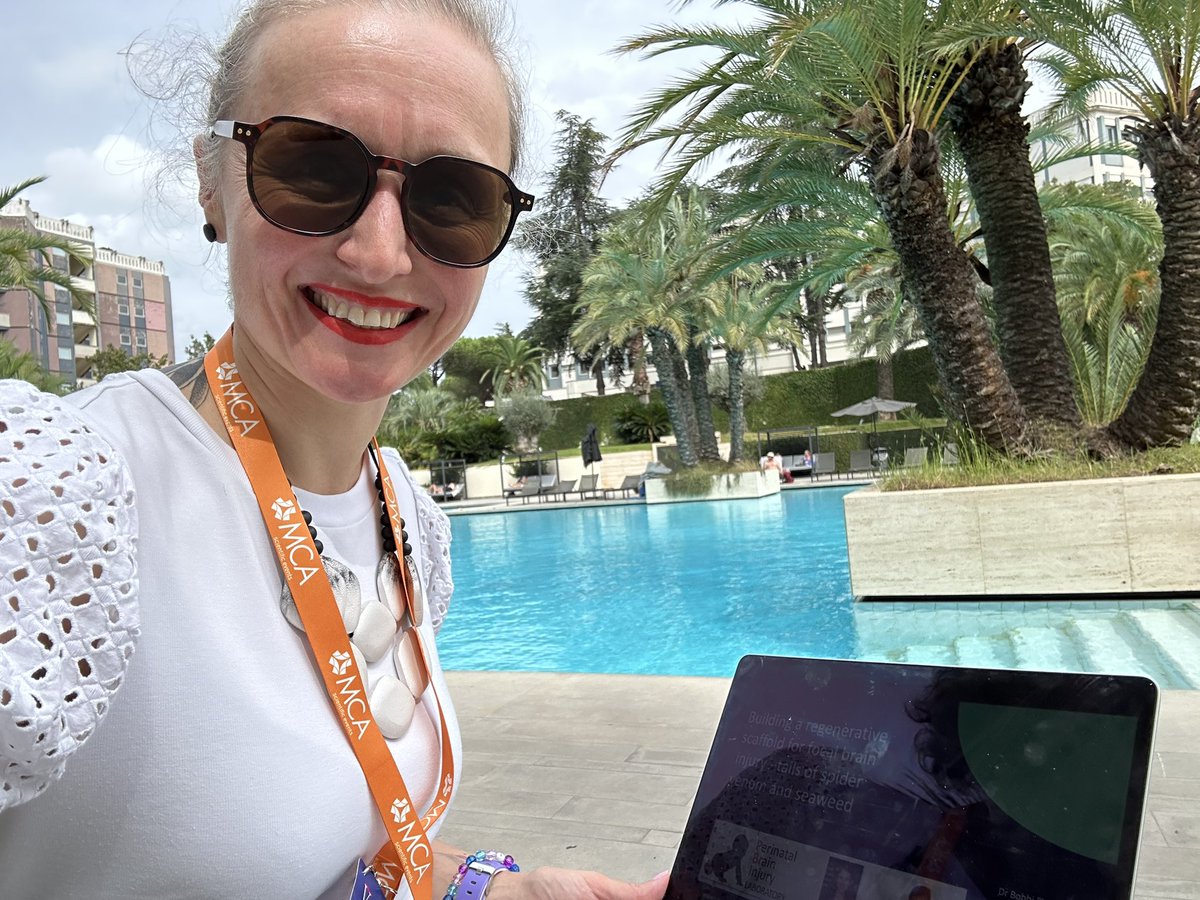 Dr Bobbi Fleiss (@bobbifleiss) on Twitter photo It’s a hard life - final practice before todays talk on engineering a scaffold for brain regeneration. <a href="/JENS_Congress/">jENS Congress: joint European Neonatal Societies</a> It’s a hard life - final practice before todays talk on engineering a scaffold for brain regeneration. <a href="/JENS_Congress/">jENS Congress: joint European Neonatal Societies</a>
