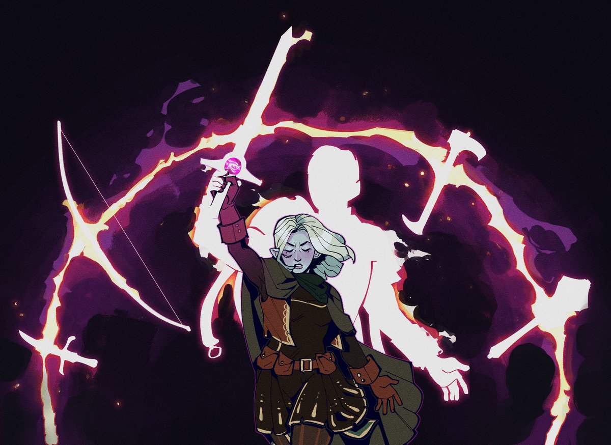 dr_pastaa's tweet photo. "Weapon or not, you're still you. Finnean Dismar. Pathfinder. My Ally" #wrath_of_art #pathfinder https://t.co/CXf2YYaPsj