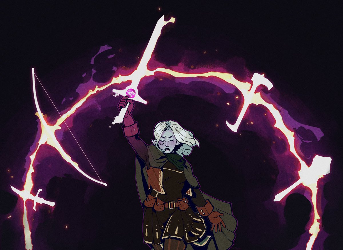 dr_pastaa's tweet photo. "Weapon or not, you're still you. Finnean Dismar. Pathfinder. My Ally" #wrath_of_art #pathfinder https://t.co/CXf2YYaPsj
