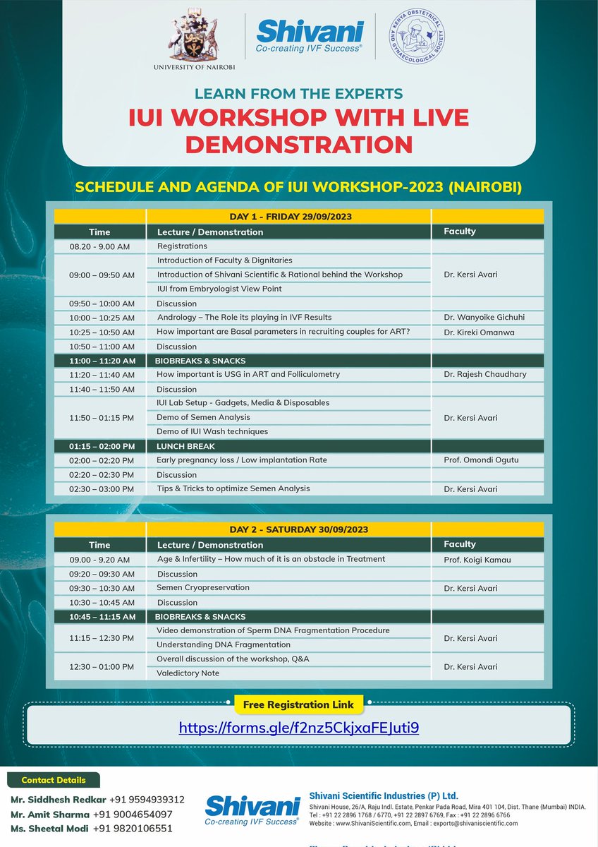 TheKOGSociety's tweet photo. Register now for the First IUI Workshop, presented by KOGS, University of Nairobi, and Shivani on September 29th and 30th, 2023.
https://t.co/Rk1Ub2hQNW
Don't miss this incredible chance to enhance your skills and knowledge!
#IUIWorkshop
#KOGS
#KOGSNawe
#KOGSINACTION
#UON https://t.co/qR70Jh4XoT