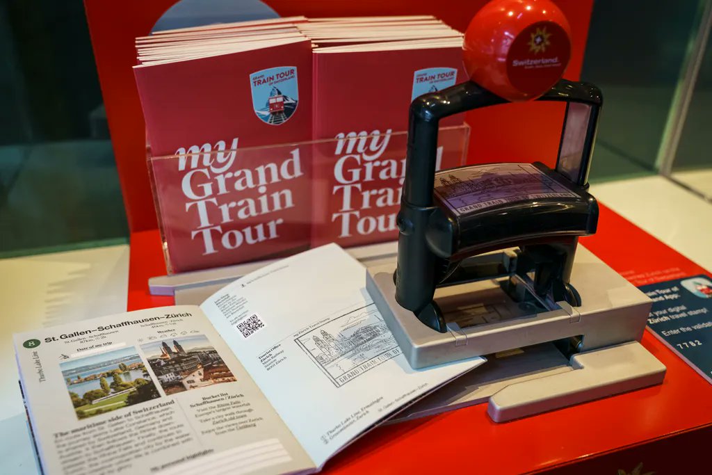 Capture and preserve your most memorable moments for years to come. Collect unique stamps and record your personal highlights along the #GrandTrainTourofSwitzerland with MyGrandTrainTour Booklet.🚆 Learn more: buff.ly/3LA4sTZ #SwissTravelSystem #myGrandTrainTourBooklet