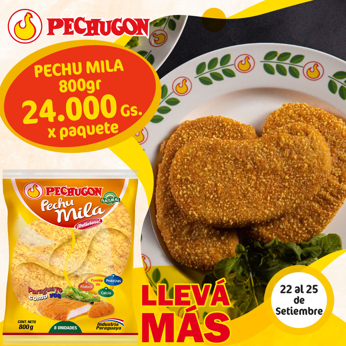 PechugonPy's tweet photo. Estas #ofertas las podes encontrar en la sección de congelados de los #supermercados y puntos de venta del país, también en la sección de frescos hasta el lunes 25 de setiembre.
.
#Pechugon #pechugonpy
#Pollo #Economico #Rendidor
#DeliciosamenteNatural
#ATodosLesGusta https://t.co/GjQSHwPwMc