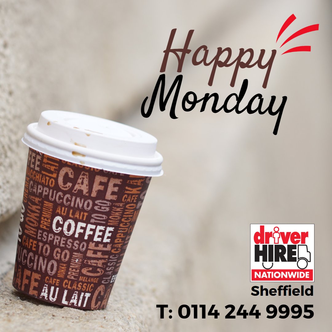 DriverHireSheff's tweet photo. Monday is here again! However you are starting the week we hope you have an amazing one. Have a great day,
#mondaymotivation #driverhire #dhproud #recruitingnow #sheffield #rotherham #southyorkshire #mondayvibes #drivingwork #logistics https://t.co/vNiCWjPhAU