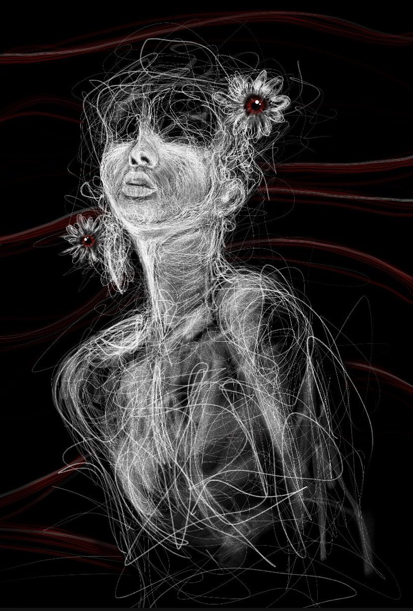 Looking back at some incredible 1/1 I had the chance to collect! This is “Turbulence” from the collection “In My Head” by <a href="/Maryam_nzri/">Mary</a> 🖤❤️