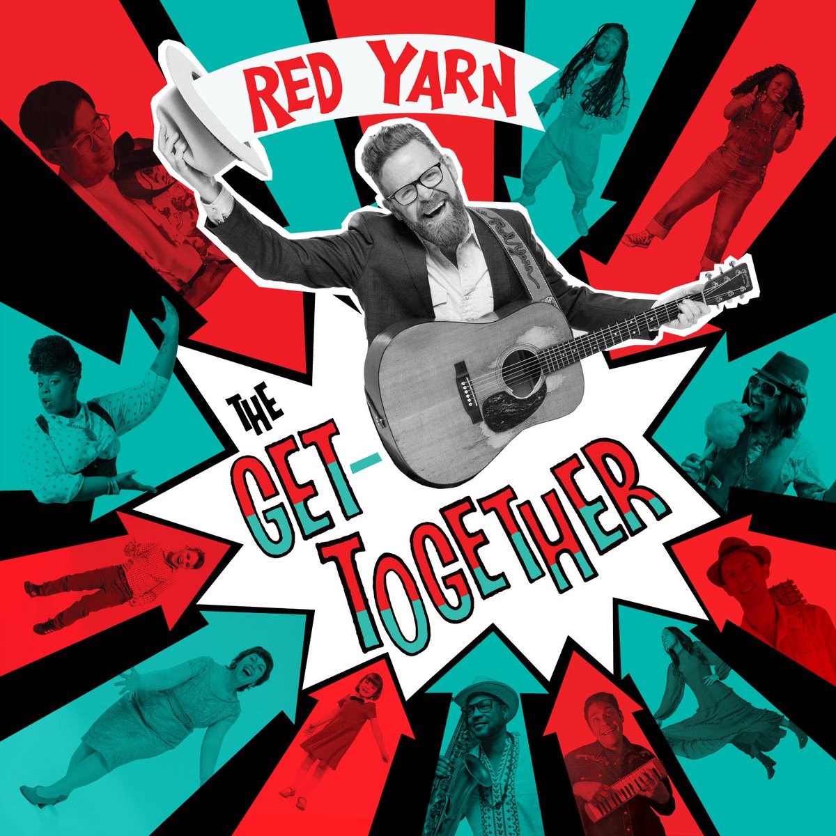 My new album, “The Get-Together,” is out today! Inspired by my favorite music of the ‘50s &amp; ‘60s, it’s a joyous celebration of community, collaboration &amp; childhood. Listen now! orcd.co/e8xnmv