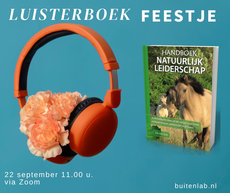Liavanloo's tweet image. Vandaag: Presentatie luisterboek ✨🌳✨

Ik hoop dat het leiders voedt in hun leiderschap. Grip geeft op jouw stress mbv 8 basisprincipes! 
Jouw  boekenstapel nu met 1 vermindert 😊

buitenlab.nl/product/handbo…

kijken:  youtu.be/125McHN70pc

#luisterboek #buitenlab #leiderschap