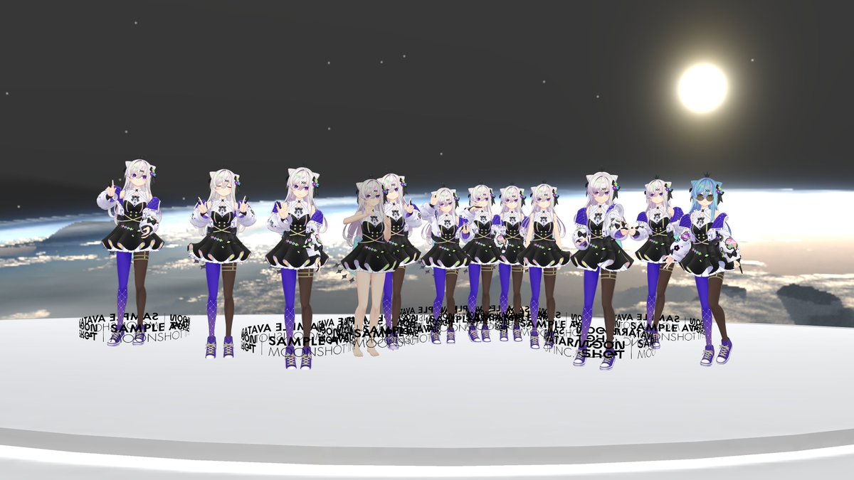 nova試着会ご参加いただきありがとうございました！
試着アバターはイベントやお友達などぜひ広めていってください🤝🤝
#moonshot_nova