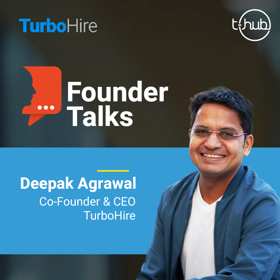THubHyd's tweet image. #AI-powered recruitment startup @TurboHire joined #THubFounderTalks!

The startup presently empowers 120+ enterprises, including @TataMotors &amp;amp; @Olacabs.

Connect with its CEO to learn about its inception, partners &amp;amp; impact.

Stream: youtu.be/rySkKcIOZww

#InnovateWithTHub