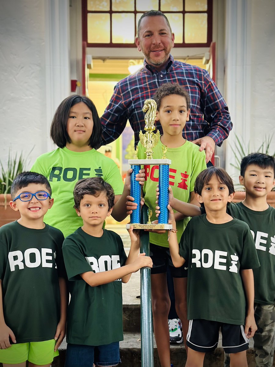 River Oaks IB World School (@roeworld) on Twitter photo Congratulations, ♟️ROE Chess Club for their first place win at the Back to School Tournament. 🏆🎖️♟️@HISDCentral @TeamHISD <a href="/HoustonISD/">Houston ISD</a> Congratulations, ♟️ROE Chess Club for their first place win at the Back to School Tournament. 🏆🎖️♟️@HISDCentral @TeamHISD <a href="/HoustonISD/">Houston ISD</a>