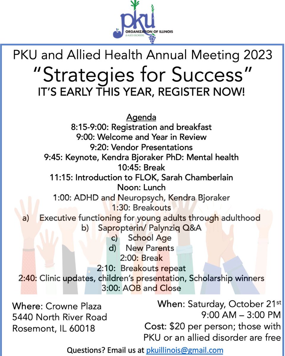 Full agenda now available! Register today! conta.cc/44SbDxq