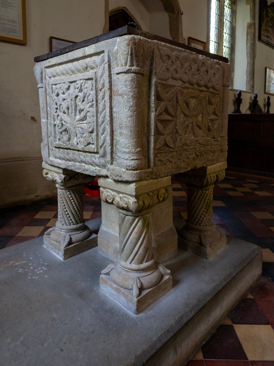 #FontsOnFriday from Preston St Mary, Suffolk.