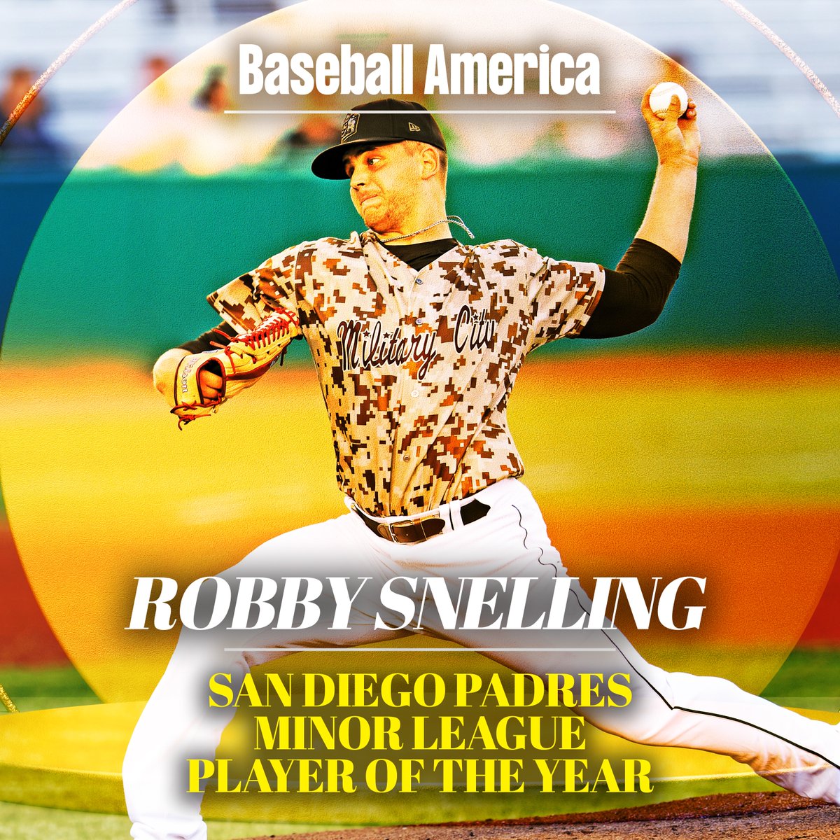 BaseballAmerica's tweet photo. . @Padres 2023 Minor League Player Of The Year:

Robby Snelling

https://t.co/AI9gZzrq7v https://t.co/NtqFUolHMh
