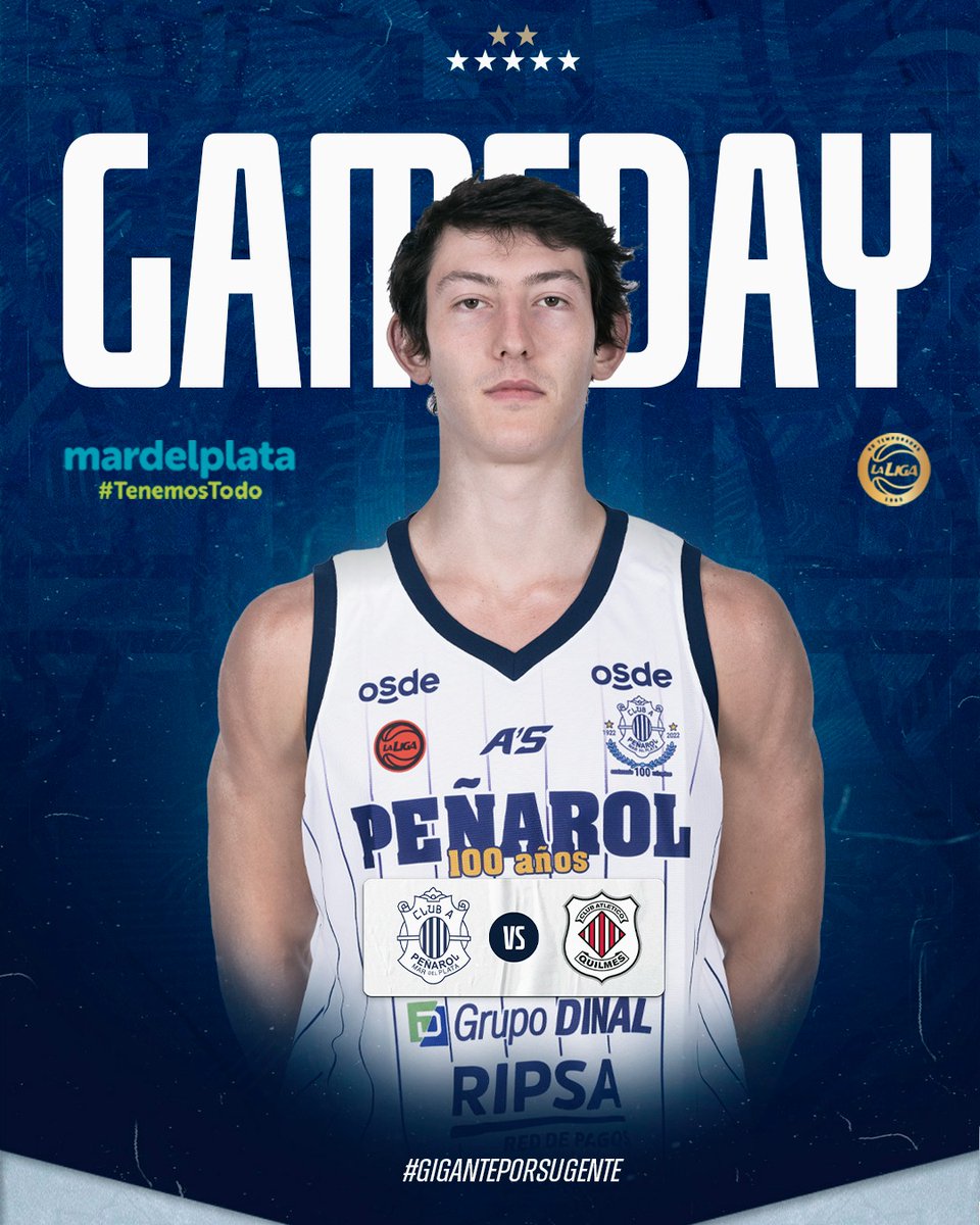 Penaroloficial's tweet photo. 🔵⚪️🔵 Hoy vuelve Peñarol y el gran clásico de la @LigaNacional

🏀  PEÑAROL 🆚️ Quilmes 

🏆 2° Edición Copa Juan Pablo Sánchez 

🕛 21.00 

🏟 Polideportivo Islas Malvinas.

🖥📱 @basquetpass
📻📱@losmartines https://t.co/u895DGwNJh