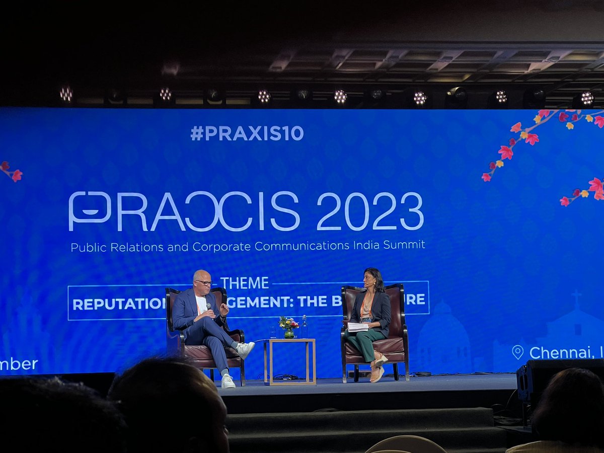 Prhubimc's tweet photo. Mr. @wadds of Wadds Inc and @Kiran_ray_c , @80dB_Comm in a fire side chat at #PRAXIS10
@PRAXISInd @PRomiseFdn @RepTodayMag
#PRAXISConference #PRForum #PRHUBdiaries #PRHUBatPRAXIS #PRAXIS10 #PRHUB #PRHUBite https://t.co/oaIAR1QdC5