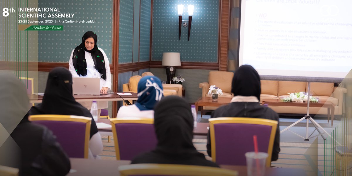 <a href="/who_else19/">Amani Azizalrahman</a> <a href="/SaudiEmergency/">SASEM</a> • ( CRASH Pediatric Emergency Simulation Workshop )👶🏻🚨

Following with Dr. Manal Halwani: 

"Dealing with crash pediatric patients in an emergency is a critical time ,sensitively needs early recognition, and immediate intervention in crash simulation workshop will give you the