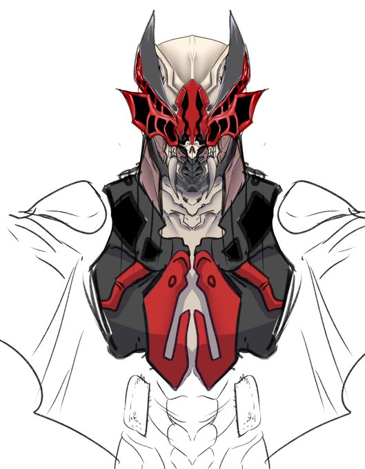 実はコウモリ怪人モチーフだったりする衣装... 