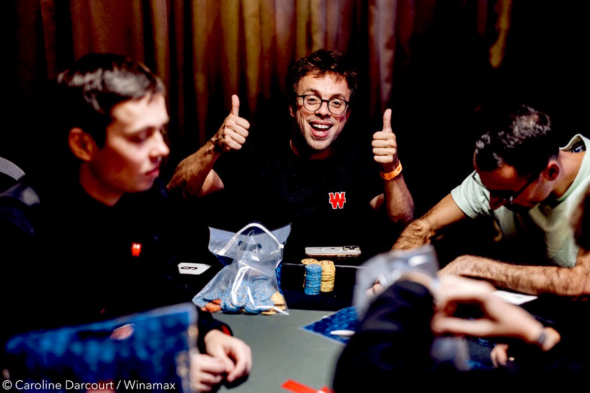 RomainLewis's tweet photo. Thumbs up in the money at bratislavas amazing wpo! @Winamax #fun #sixmax #poker https://t.co/URleUjYPqn