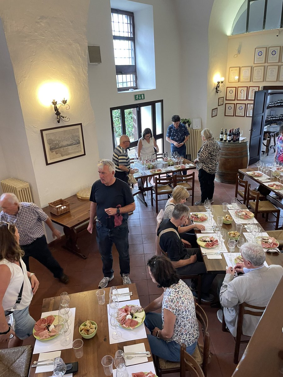 Day 1 Tour of Abruzzo done. Great visit to Principe Pallavicini in Frascati on the way to Pescara.All 25 in the travelling group loved the wines - so much texture, acidity and freshness here worth shouting about. Thks for having us visit before embarking on a drive cross country!