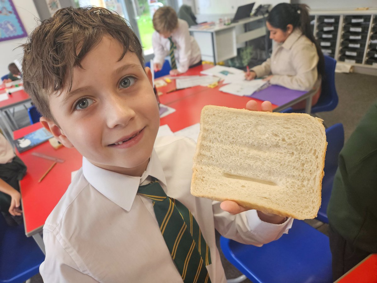 #Year3elder learnt how sedimentary rocks are formed. #hands on #layers #Science fun