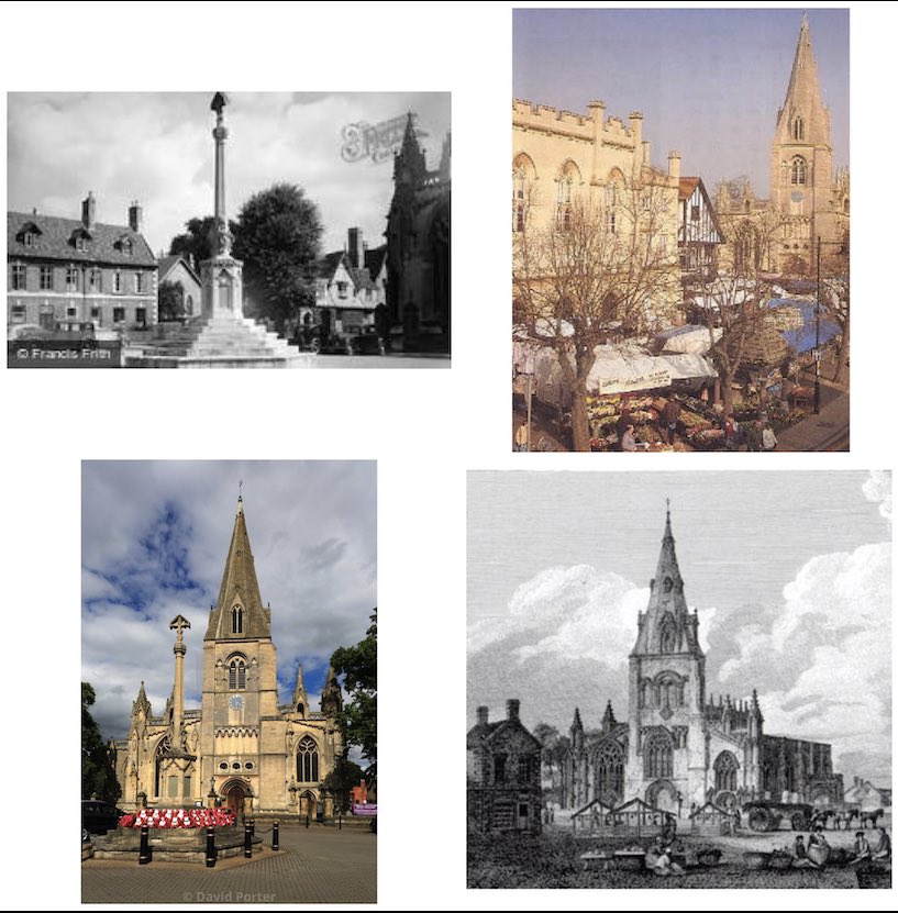 YvetteHenson's tweet photo. @thelincolnite A beautiful market place which is the centre of a thriving close knit community which planners want to destroy. 
Vehicles have parked in the square for hundreds of years. Now only plant pots will be allowed. No fish van, no pork butcher, no Lincolnshire cheeses. #SaveSleaford https://t.co/IIf5BJB4H0