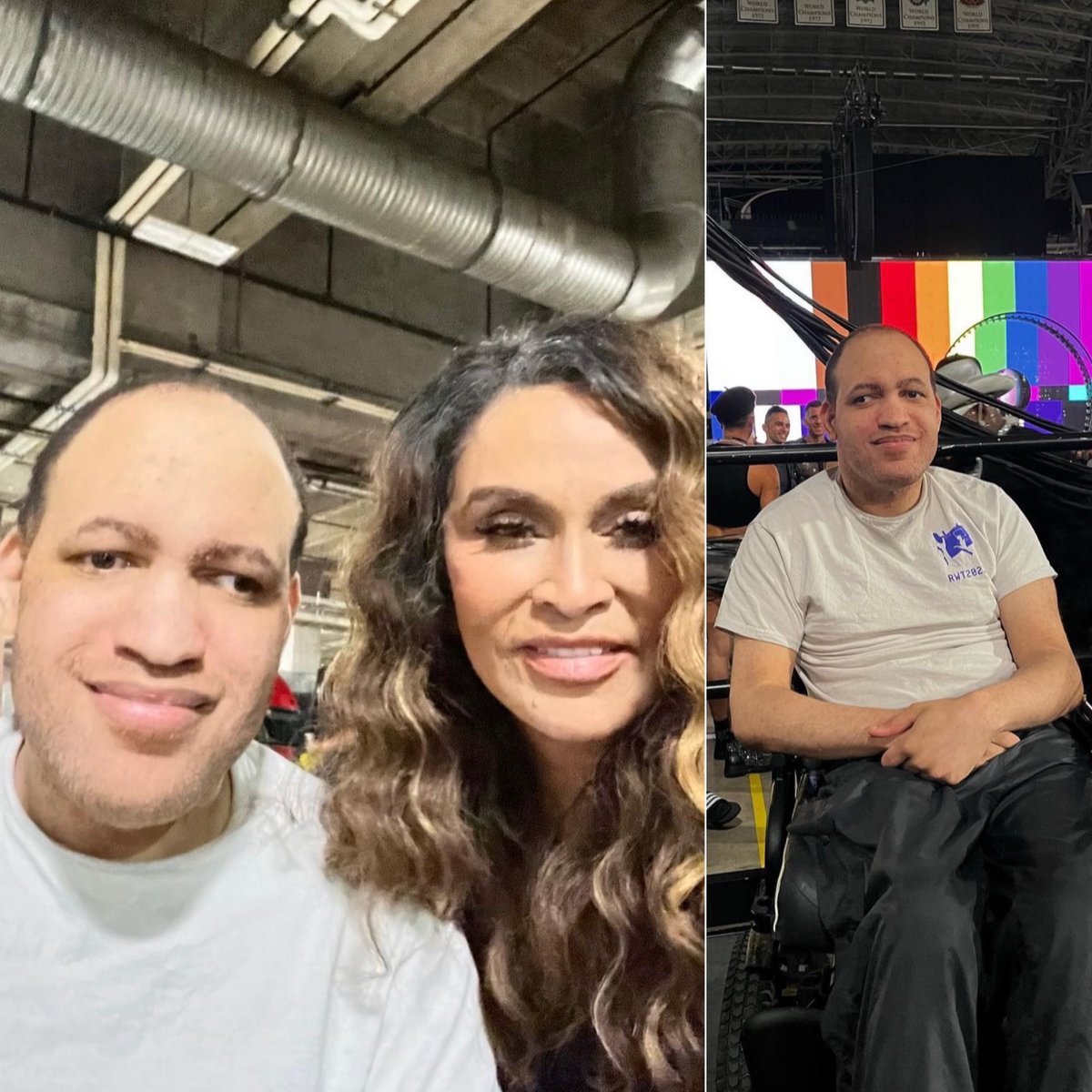 Jon Hetherington was personally invited, by Beyoncé, to her  #RENAISSANCEWorldTour after a U.S. Airline prevented him from flying to her show in Seattle due to size issues with his chair. 

He met Beyoncé backstage at the show! 💕