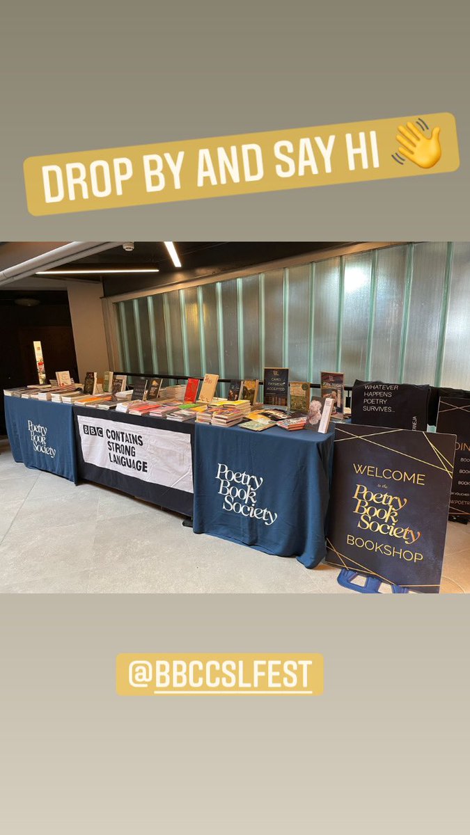 We’re the festival booksellers at the BBC Contains Strong Language @bbccslfest festival! Drop by the Howard Assembly Room in Leeds to check out all these goodies 🥳📚😍