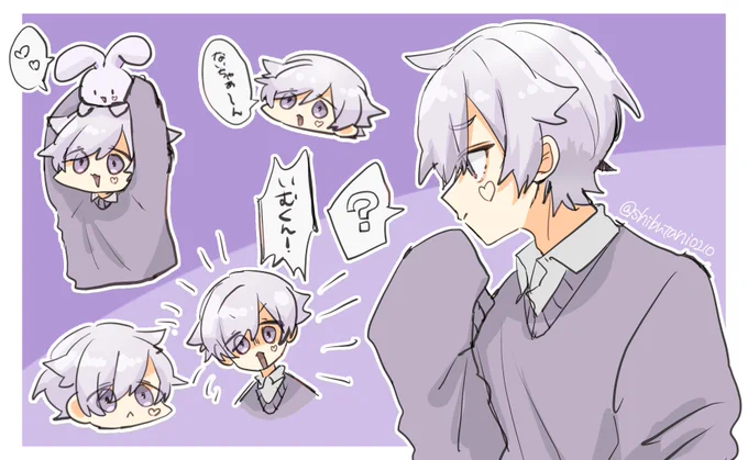 #みにうさー 
#みてみてらびまる
#いれいすあーと 
