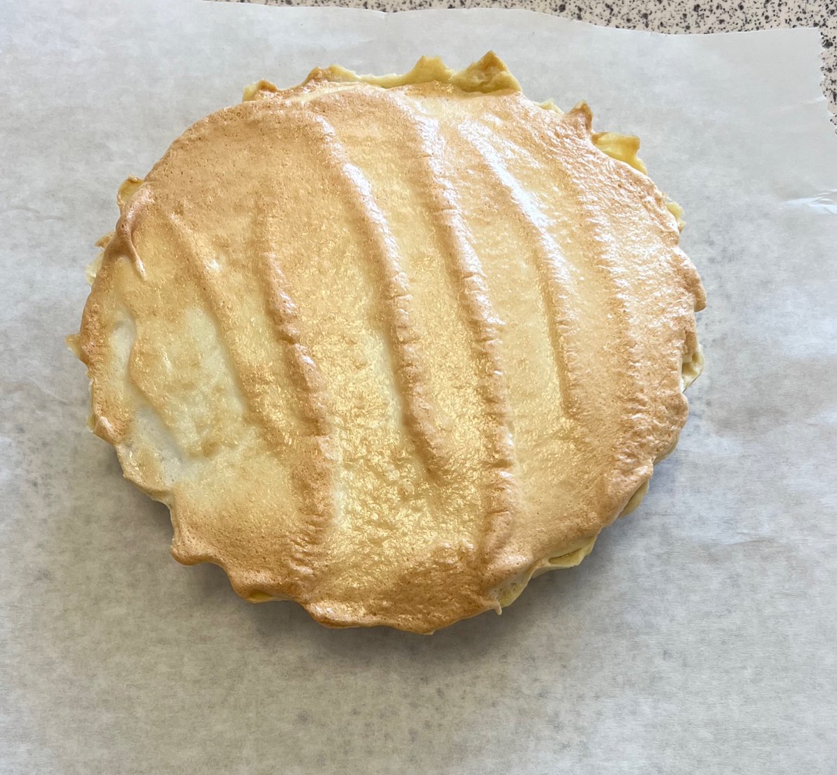 Some delicious lemon meringue pies whipped up by Marly-Ann &amp; Logan this week! 🍋🤩

<a href="/FHSHomeEc/">Falkirk High Home Ec</a> #weareFHS