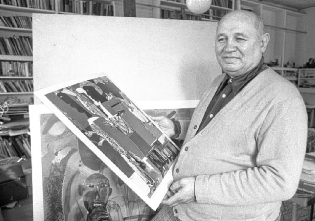 AmirAlhaj_ph's tweet image. September 02, 1911 Art: Romare Bearden, African American painter - born in Charlotte, NC. (Died in 1988) #RomareBearden #PR