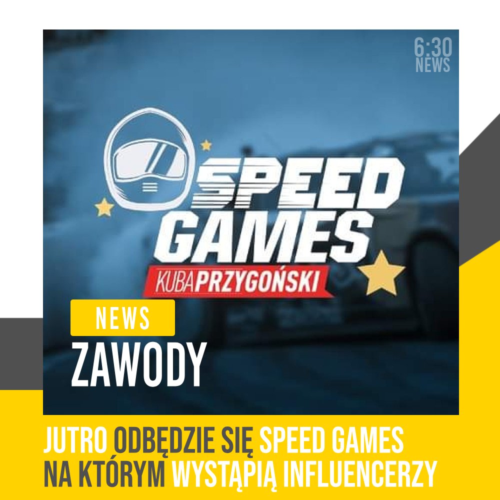 630newspl's tweet photo. Speed Games x DMP
Jutro rozpoczną się zawody drifterskie w których udział wezmą influencerzy i youtuberzy, między innymi ekipa Bungee, Medusa, Poczciwy Krzychu czy DeeJayPallaside
Event będzie trwał 2 dni od 23 do 24 września i odbędzie się w Poznaniu
#speedgames #influ #zawody https://t.co/qJFgNnVFgn