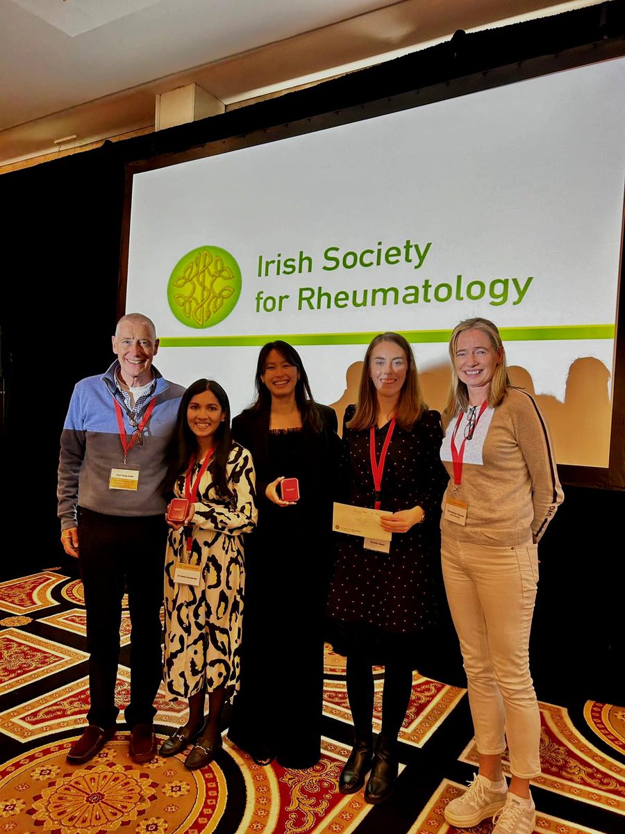 Molecular Rheumatology TCD (@moleculartcd) on Twitter photo Very proud of these 3 fab young researchers who won clinical, scientific and young investigator awards at the ISR 2023 #arthritis #fibroblasts #DownSyndrome #psoriatic <a href="/TrinityMed1/">School of Medicine, Trinity College Dublin</a> <a href="/tcddublin/">Trinity College Dublin</a> <a href="/Arthritisie/">Arthritis Ireland</a> <a href="/DownSyndromeIRL/">Down Syndrome IRL</a> <a href="/svuh/">St Vincent's University Hospital (SVUH)</a> <a href="/tcdTBSI/">TCD TBSI</a> <a href="/UCD_Research/">UCD Research</a> <a href="/UCD_CAR/">UCD Rheumatology</a> <a href="/UCD_Conway/">UCD Conway Institute</a> Very proud of these 3 fab young researchers who won clinical, scientific and young investigator awards at the ISR 2023 #arthritis #fibroblasts #DownSyndrome #psoriatic <a href="/TrinityMed1/">School of Medicine, Trinity College Dublin</a> <a href="/tcddublin/">Trinity College Dublin</a> <a href="/Arthritisie/">Arthritis Ireland</a> <a href="/DownSyndromeIRL/">Down Syndrome IRL</a> <a href="/svuh/">St Vincent's University Hospital (SVUH)</a> <a href="/tcdTBSI/">TCD TBSI</a> <a href="/UCD_Research/">UCD Research</a> <a href="/UCD_CAR/">UCD Rheumatology</a> <a href="/UCD_Conway/">UCD Conway Institute</a>