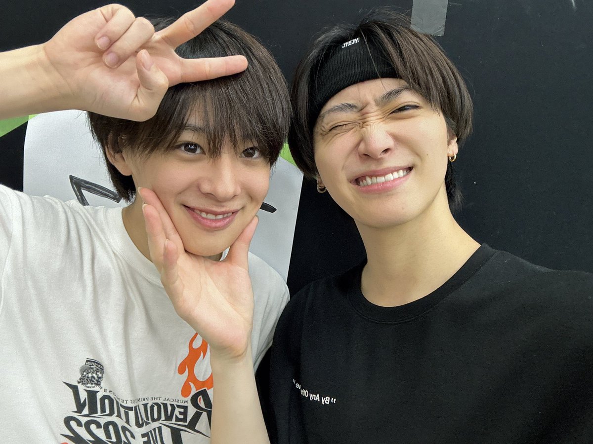 新テニミュも本番間近‼️🫶 うちの座長のひかるです🎾🤴🏼✨ 少し合わ