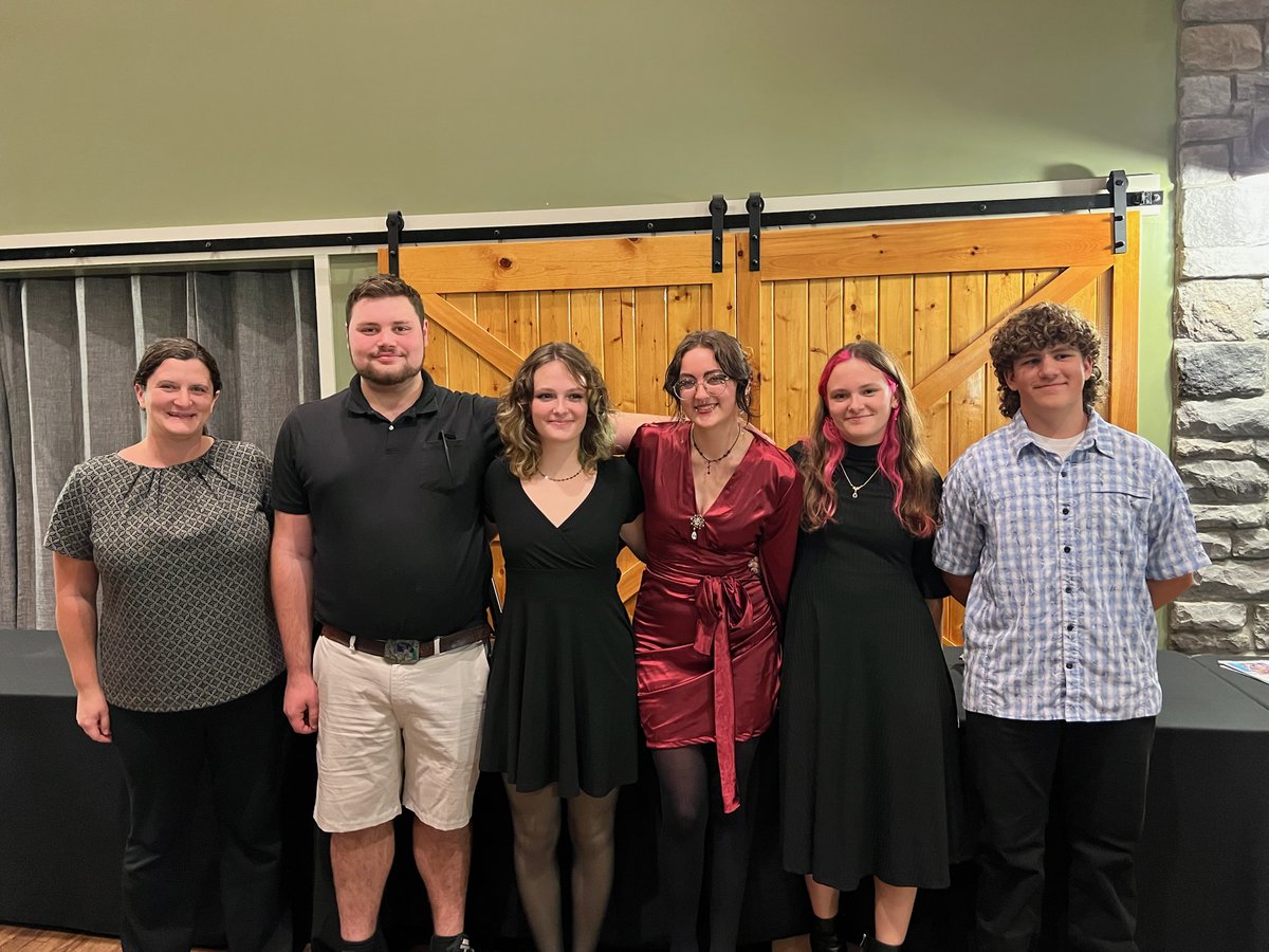 Mrs. Garr and her top Envirothon team and their families were the guests of honor and speakers at the Kettle Creek Environmental Fund's Annual Fundraising Dinner at Trout Lake in Reeders.