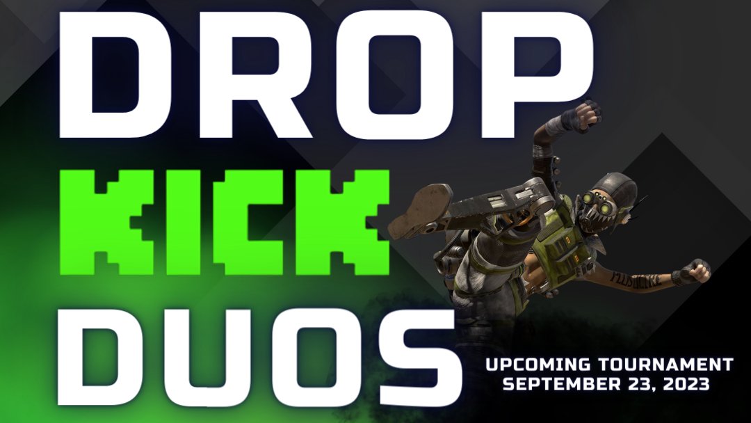 Today is the last day to register for our #DropKick Duos Apex Legends tournament tomorrow! 
Register here -> dropingaming.com/category/swayc… 

Exclusively on <a href="/kick/"></a>