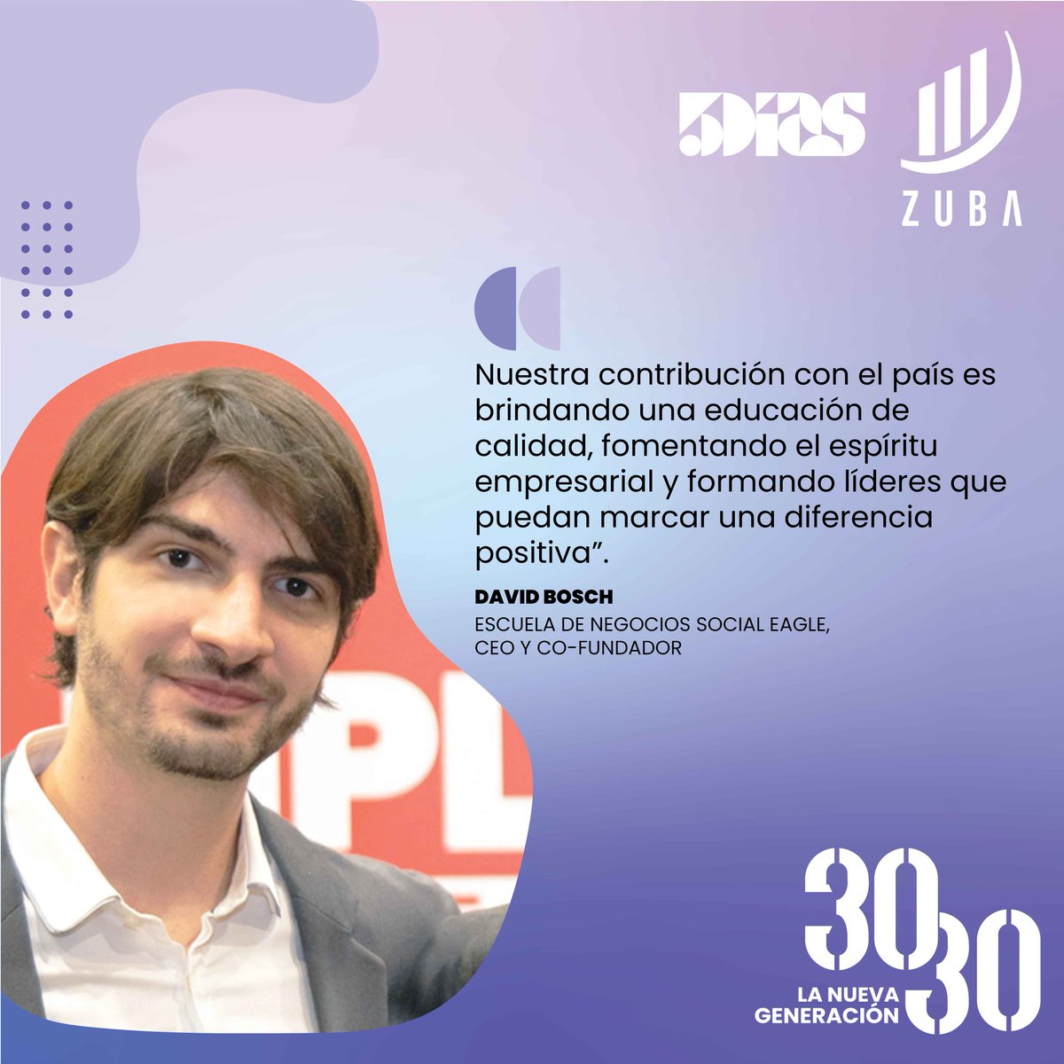 Protagonistas de la Revista 𝗟𝗮 𝗡𝘂𝗲𝘃𝗮 𝗚𝗲𝗻𝗲𝗿𝗮𝗰𝗶𝗼́𝗻 🔝

#𝟱𝗗𝗶́𝗮𝘀𝗪𝗲𝗲𝗸𝗲𝗻𝗱