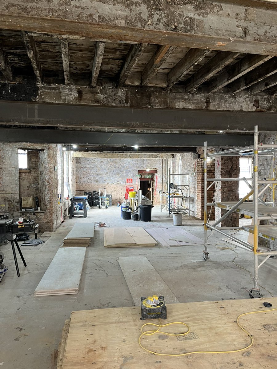 Another productive week on site at our latest residential conversion at 4-8 Carlton Street, Nottingham
