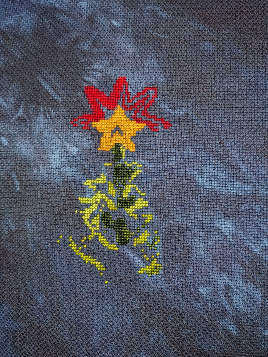 NoGenreLeftBhnd's tweet photo. Christmas in September? The 12 Movie Nights of Christmas #WitchsGardenCrafts came up on my WIP list this week. Those colors look so bright on the dark fabric. I love it.
#CrossStitch #CrossStitcher #CountedCrossStitch #FandomStitching #TeamEnts #Christmas #HolidayStitch https://t.co/n1XTDE7OnD