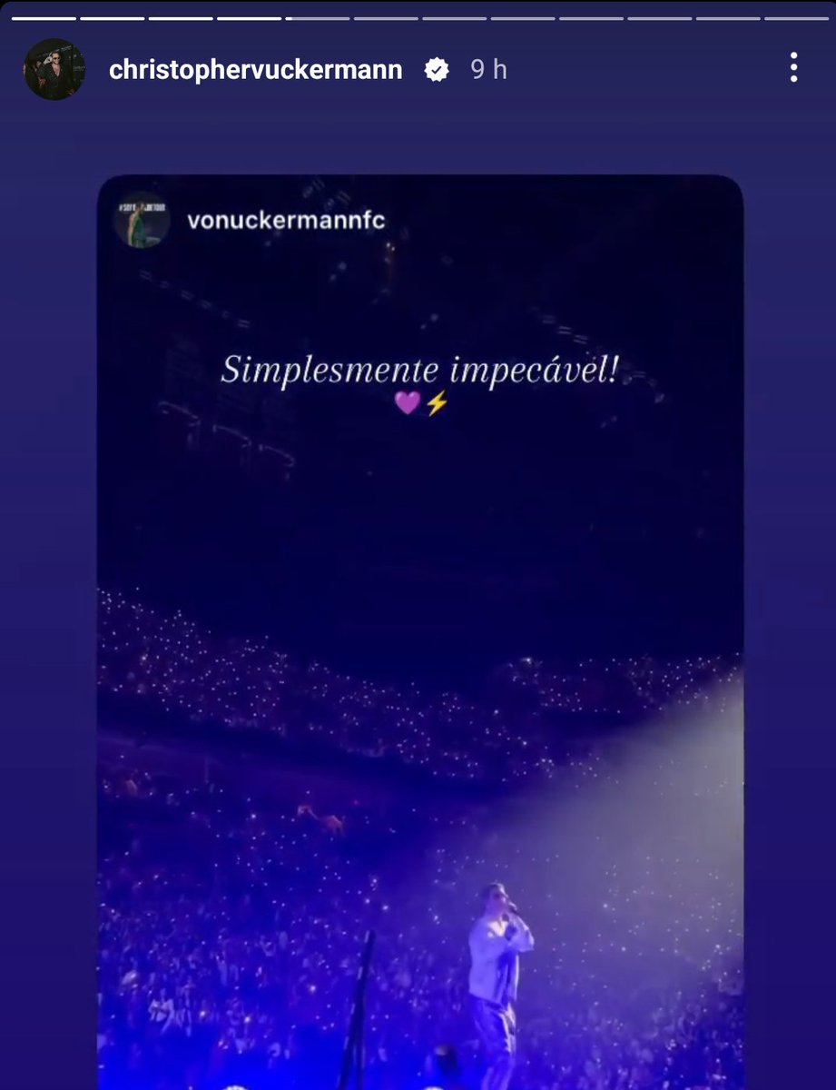 VonUckermannFC's tweet photo. Bom dia com esse momento aqui 🥹
Te amo, @christopheruck! 💜 https://t.co/4pmXiCXO60