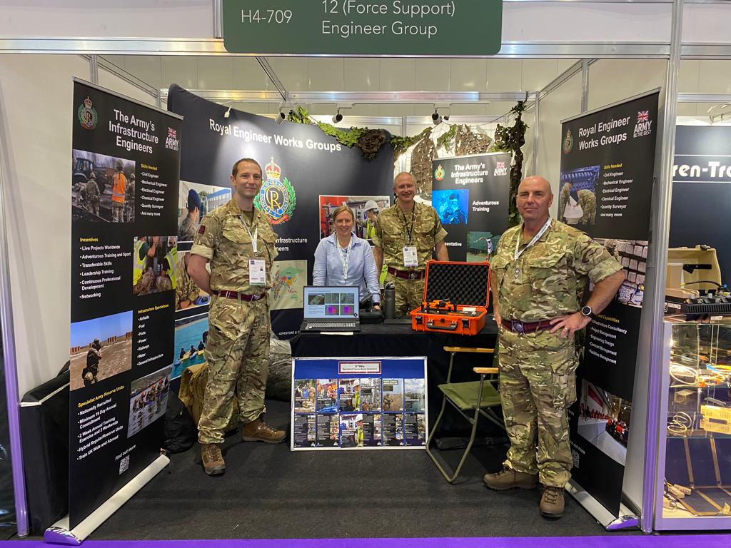 DSEI for us this last week showcasing the unit, what we do and what we can offer to new reservists, regulars. A fantastic week networking!