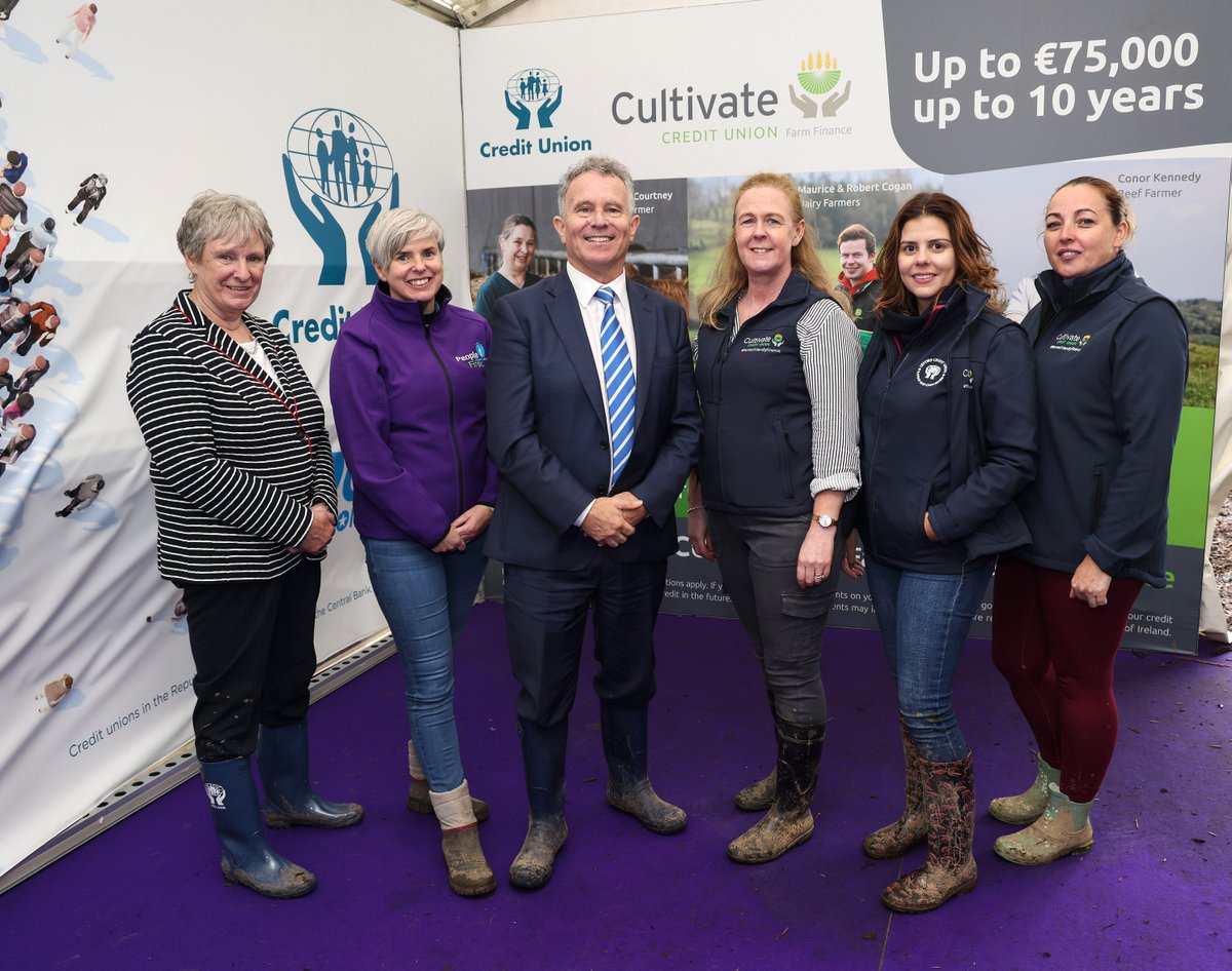 We were delighted to attend the Ploughing Championships at the <a href="/CultivateCU/">Cultivate Credit Union</a> stand &amp; meet so many #creditunions. It was great to share more about the work of the Foundation with <a href="/SeanFlemingTD/">Seán Fleming</a>, <a href="/CarrollJennifer/">Jennifer Carroll MacNeill TD</a> &amp; <a href="/McGuinnessEU/">Mairead McGuinness</a>. 
#Thankyou to everyone who came to visit!