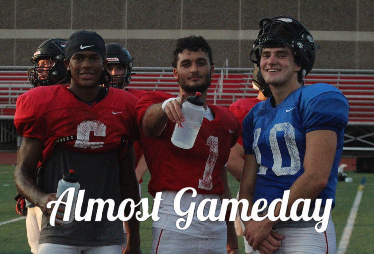 Wes_Football's tweet photo. See you tomorrow👀👀 #AlmostGameDay #RollCards https://t.co/VI9BrcMNqv