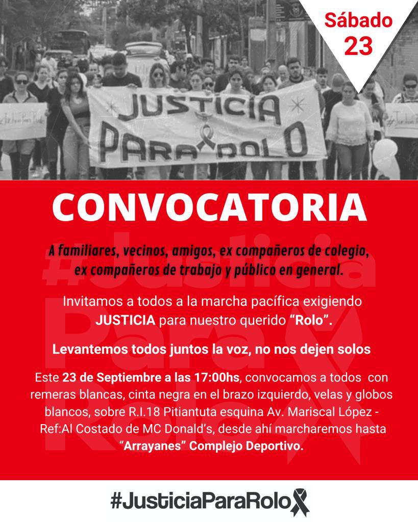 gabynu_'s tweet photo. “SOMOS UNA FAMILIA DE VALORES PROFUNDOS Y FUERTEMENTE UNIDOS”
Hoy nos toca sentir muy de cerca el dolor de esas realidades duras que vemos a diario,de las que te paran las horas y te obligan a sacudirte y reponerte lo más rápido posible.
Hacemos llamado a una⤵️
#JusticiaParaRolo https://t.co/I5vA8reLkt