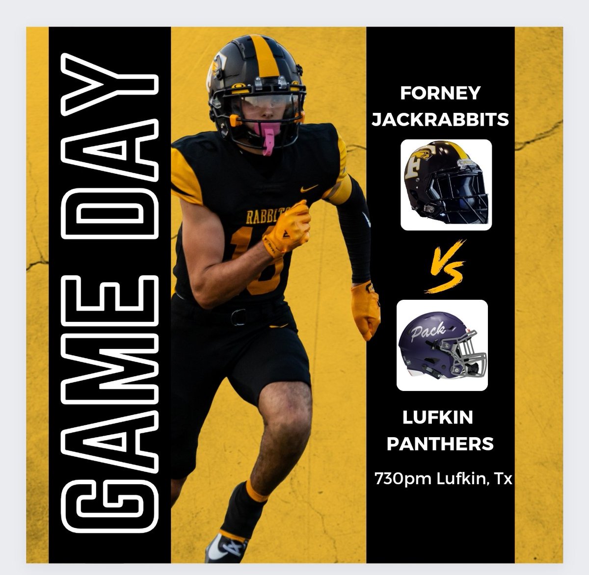 alexperin18's tweet photo. Game Day!
"Today, I will do what others won't, so tomorrow I will accomplish what others can't!"
#FridayNightLights
#AKR
#Jackrabbitpride
#blackandgold https://t.co/aHtovWm2vo