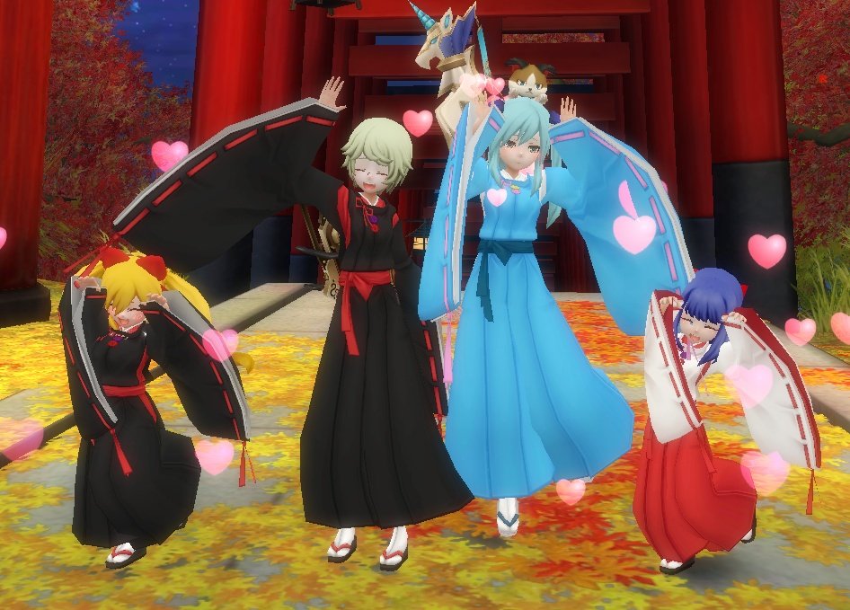 Harukaarusuto's tweet photo. #アルスト
 #アルケミアストーリー
 #ASKfreedom
今日はASKメンバーにて
イベント周回
"(ﾉ*>∀<)ﾉ
久しぶりに楽しかった！
aliceちゃん
ぽんちゃん
くーちゃん
むーさん https://t.co/FRUR2VkQ6r