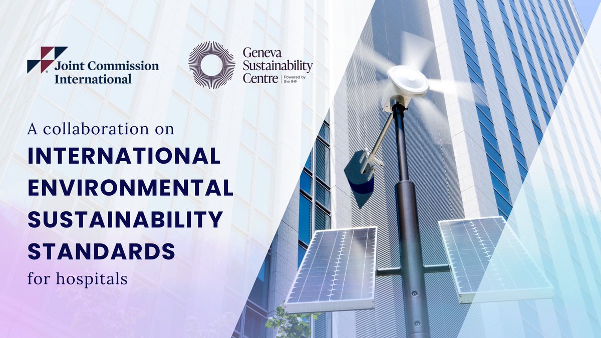 We're thrilled to be collaborating with @JCI_GoldSeal to develop evidence-based international environmental sustainability standards that will apply in most settings.

Read about our collaboration 🤝
ihf-fih.org/press-and-medi…

#SustainabilityStandards #SustainableHealthcare