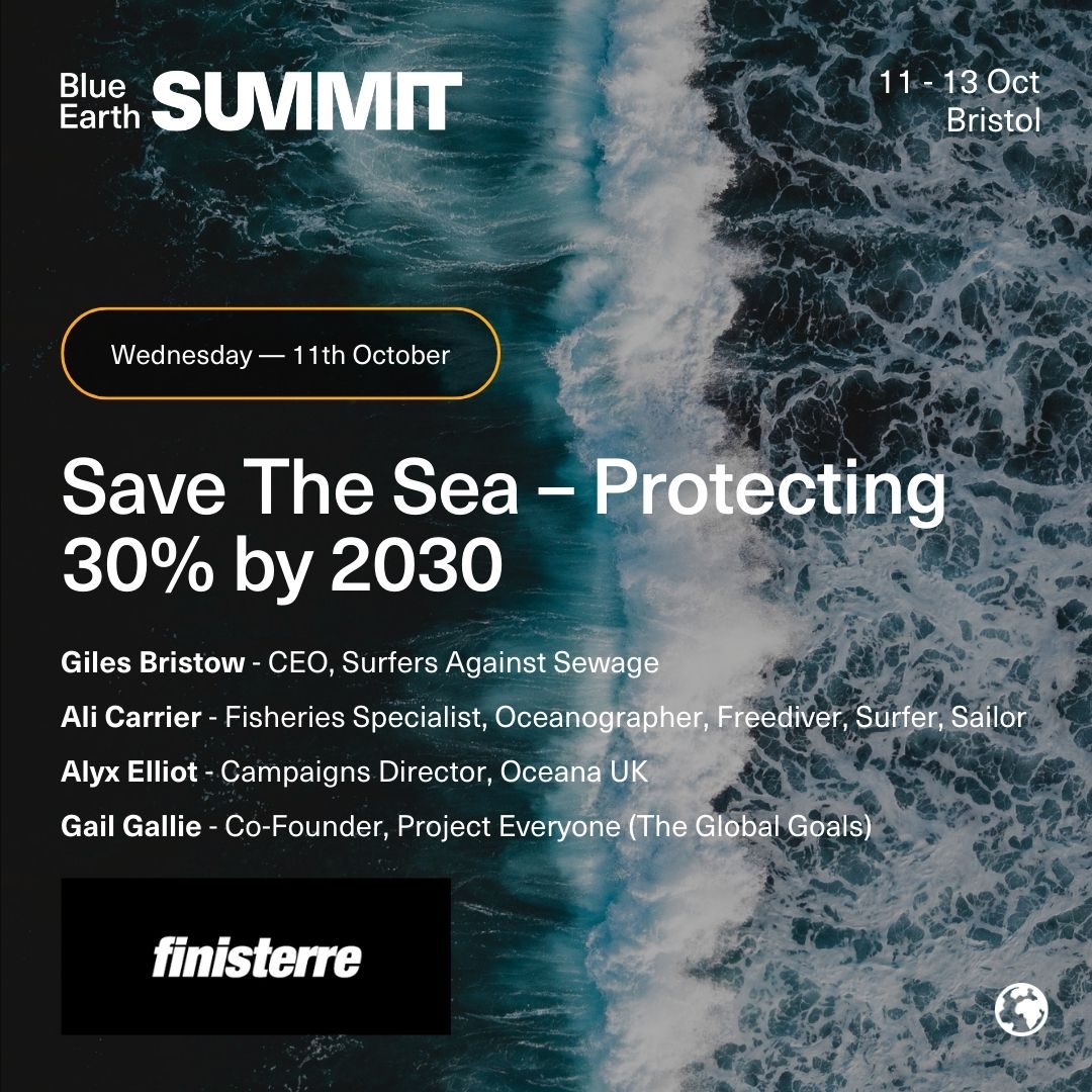 Brought to you by @finisterre, join us in open conversation as we examine what solutions can fast-track our collective goal of protecting 30% of land and sea by 2030. 🌊 #BESummit23 #finisterre #ocean #sea #rewilding #oceanconservation #sustainability #regeneration