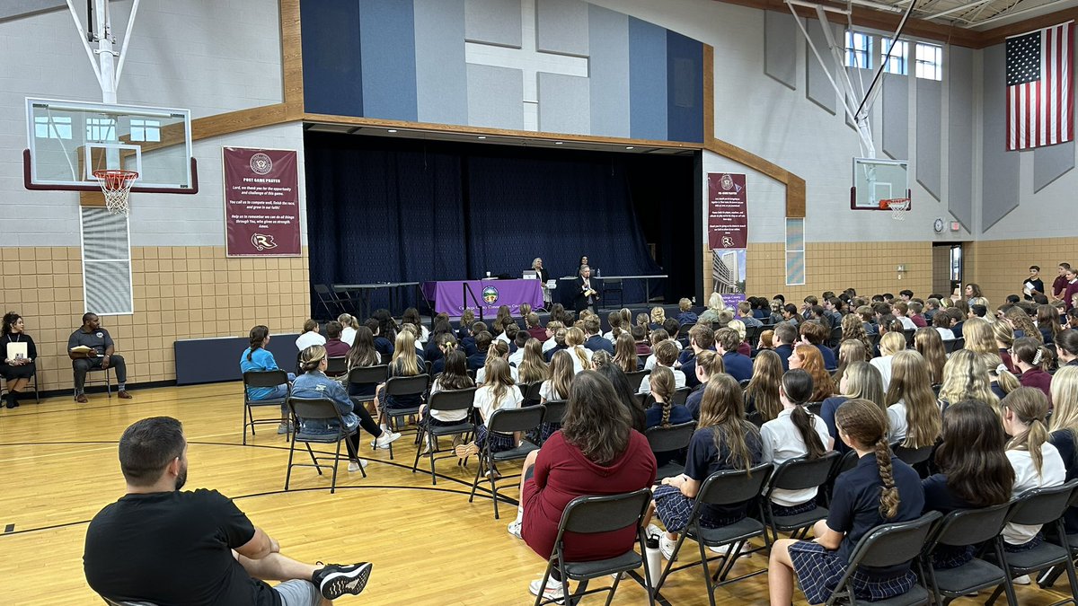 cuycommonpleas's tweet photo. Our first Court In The Classroom of the school year! Thank you to St. Raphael for hosting us today. The students heard three cases, and had great questions for Judge Brendan Sheehan and the other courtroom participants. https://t.co/4xgSCZ0VYC