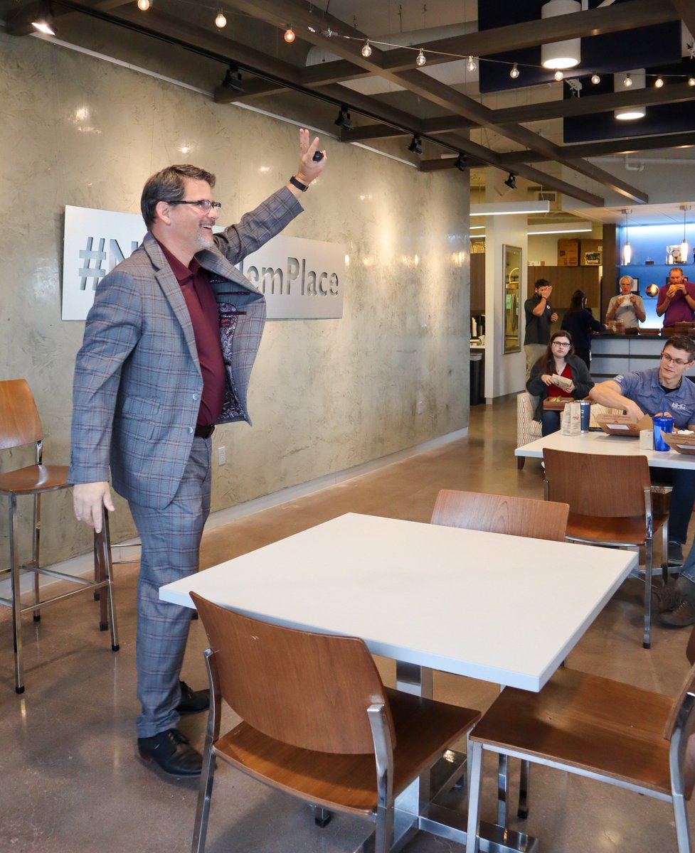 This week, we enjoyed a fantastic lunch with our Development Group Director, Mark Sherfy! Mark took us on a journey through the decades, uncovering fun stories and valuable leadership lessons along the way. #Leadership #GrowthOpportunity #Culture #NoProblemPlace