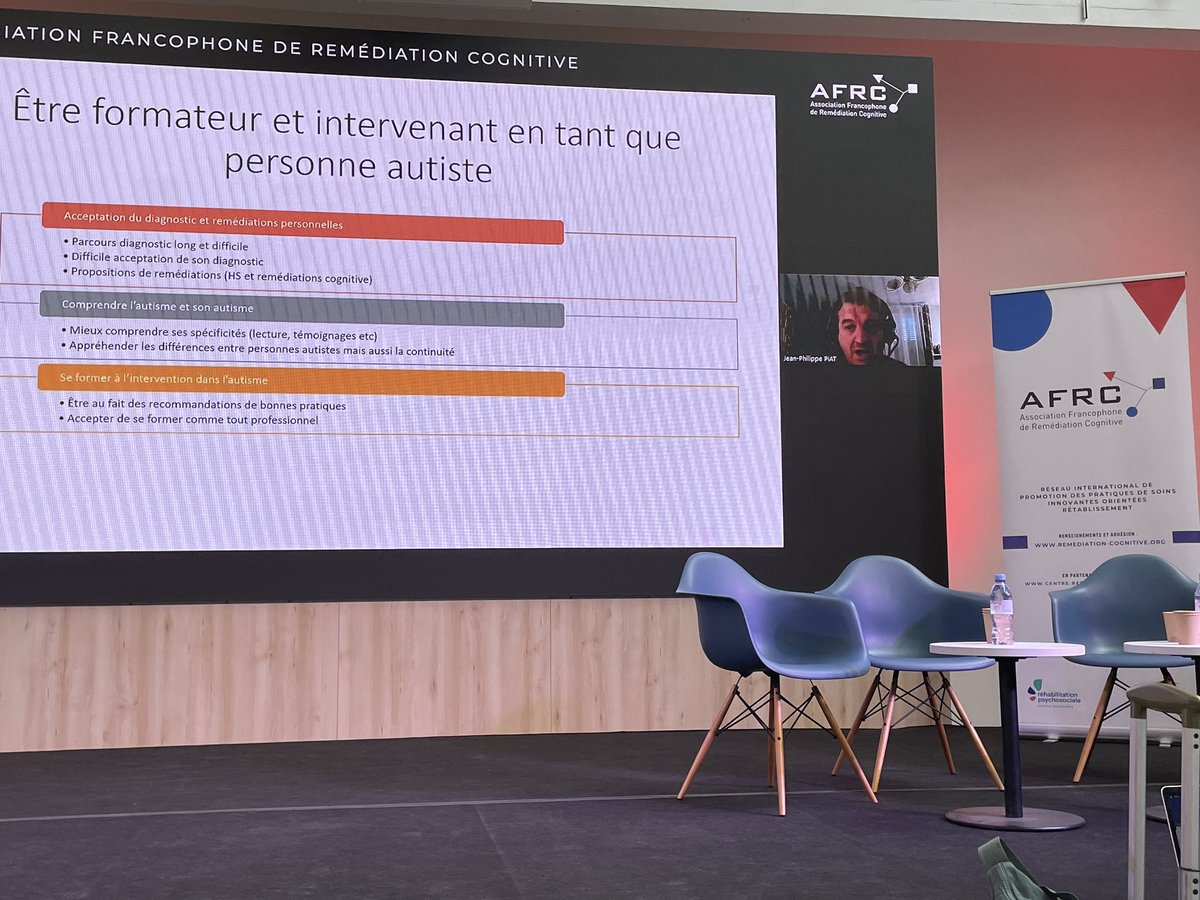 CentreRessource's tweet photo. Formateur et autiste : expérimenter la participation : Jean Philippe Piat
Être « détective » de l’#autisme : observer les #sensorialités ; interroger l’éthique professionnelle &amp; les dérives possibles de la #pairaidance  
#fonctionsexecutives 
#intérêtsspécifiques https://t.co/ydNbH1KxPa